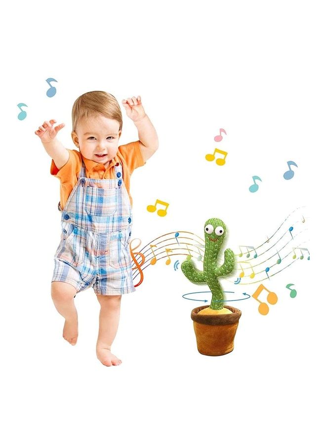 Electric Dancing Cactus Plant Stuffed Toy With Music - Image 2