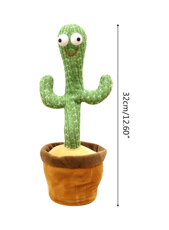 Electric Dancing Cactus Plant Stuffed Toy With Music - Image 5