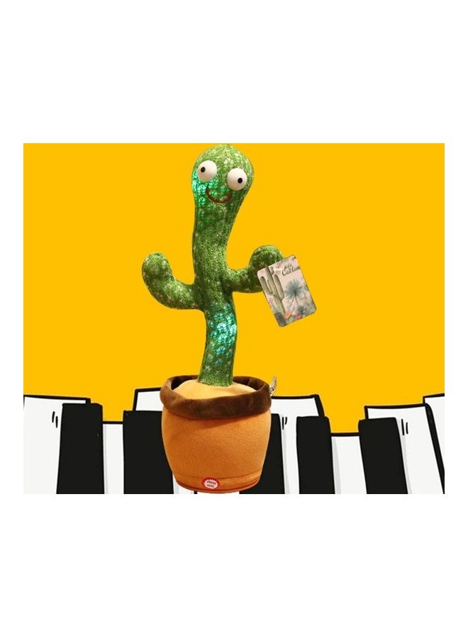 Electric Dancing Cactus Plant Stuffed Toy With Music - Image 2
