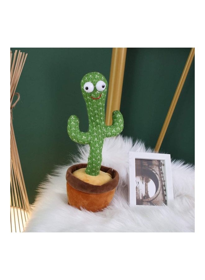 Electric Dancing Cactus Plant Stuffed Toy With Music - Image 3
