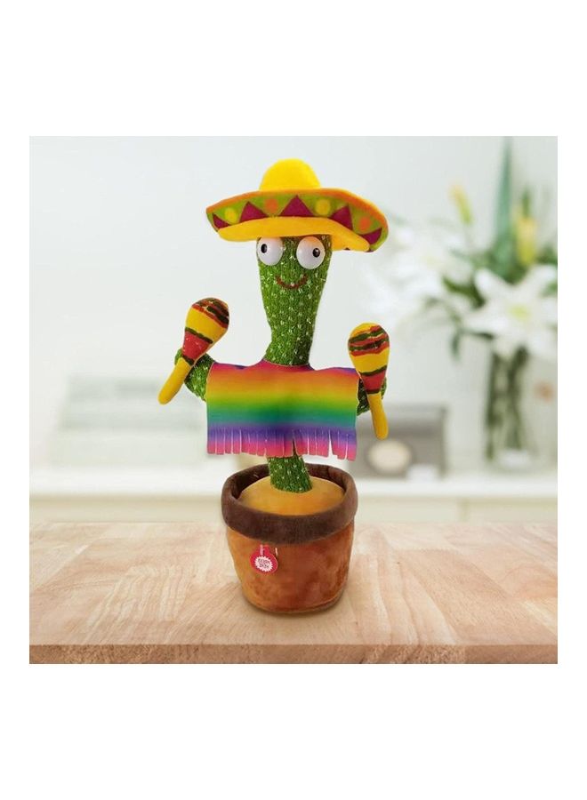 Electric Dancing Cactus Plant Stuffed Toy With Music - Image 3