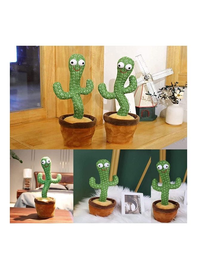 Electric Dancing Cactus Plant Stuffed Toy With Music - Image 5