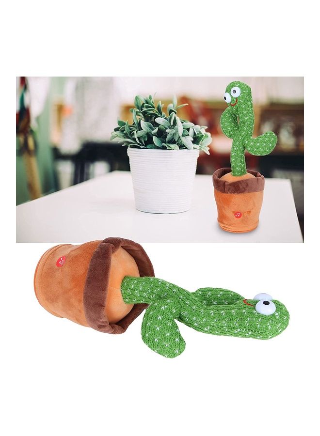Generic - Electric Dancing Cactus Plant Stuffed Toy With Music - Image 1
