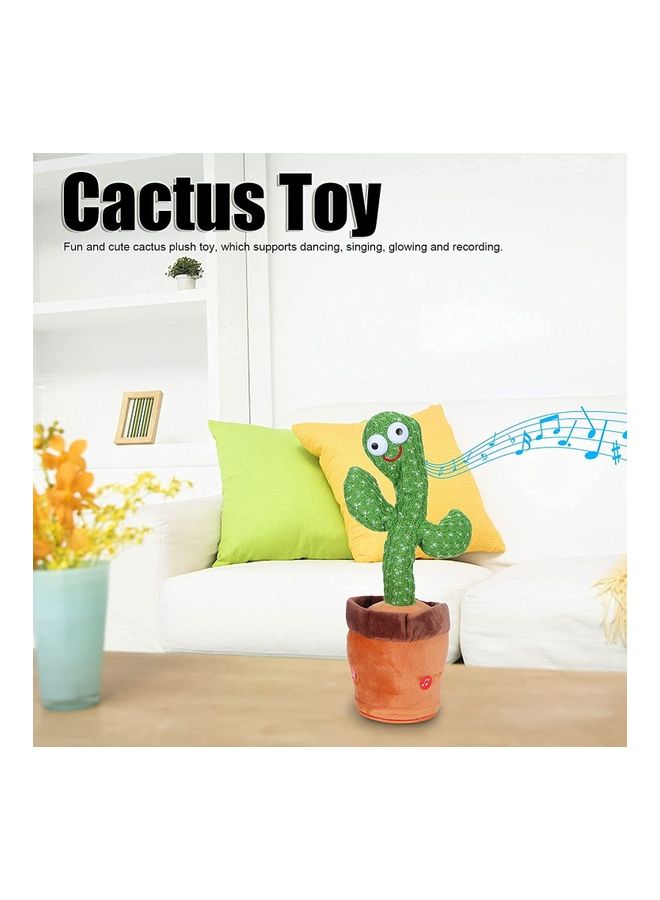 Generic - Electric Dancing Cactus Plant Stuffed Toy With Music - Image 1