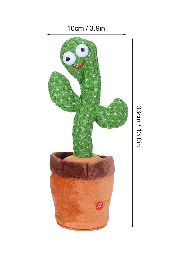 Generic - Electric Dancing Cactus Plant Stuffed Toy With Music - Image 1