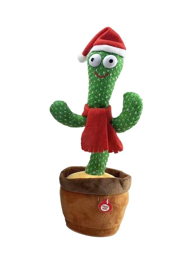 Electric Dancing Cactus Plant Stuffed Toy With Music - Image 1