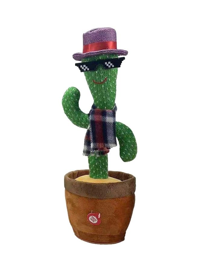 Electric Dancing Cactus Plant Stuffed Toy With Music - Image 2
