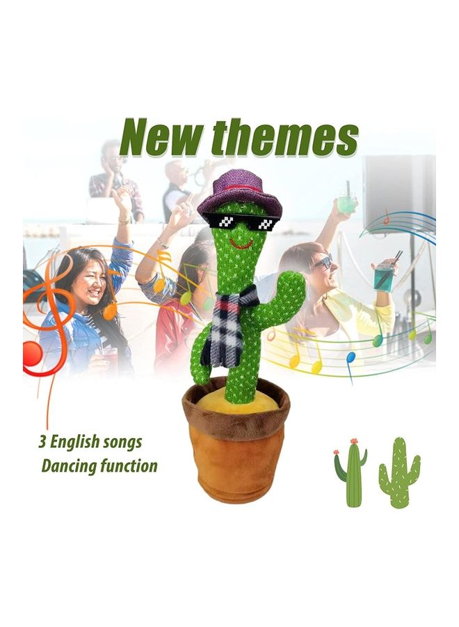 Electric Dancing Cactus Plant Stuffed Toy With Music - Image 4