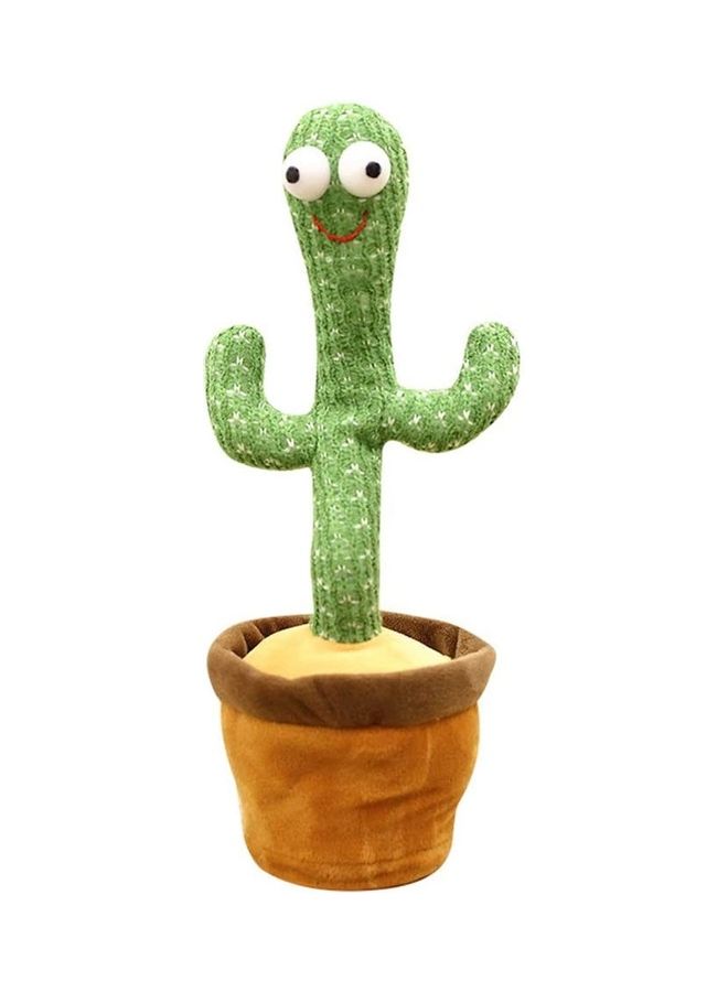 Electric Dancing Cactus Plant Stuffed Toy With Music - Image 1