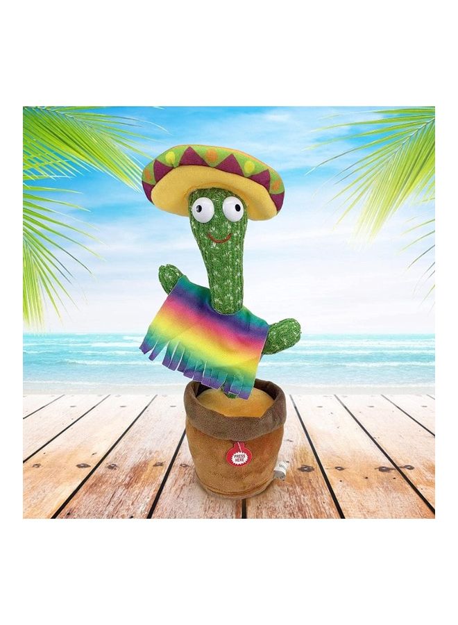 Electric Dancing Cactus Plant Stuffed Toy With Music - Image 3