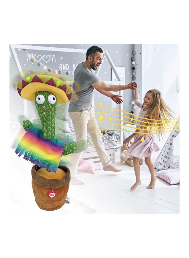 Electric Dancing Cactus Plant Stuffed Toy With Music - Image 5