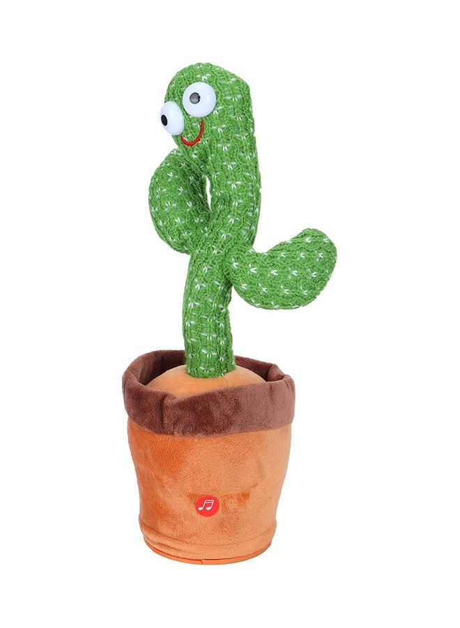 Electric Dancing Cactus Plant Stuffed Toy With Music - Image 1