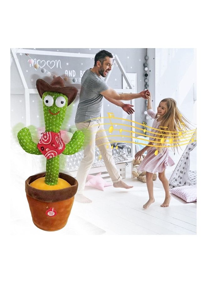 Electric Dancing Cactus Plant Stuffed Toy With Music - Image 3