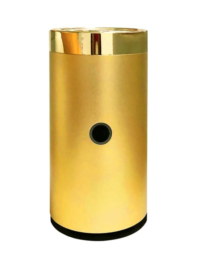 بخور مبخرة سيارة كهربائية بتصميم جديد محمول بمنفذ USB نوع C قابلة للشحن ذهبي 7.1x7.1x14.2سم 