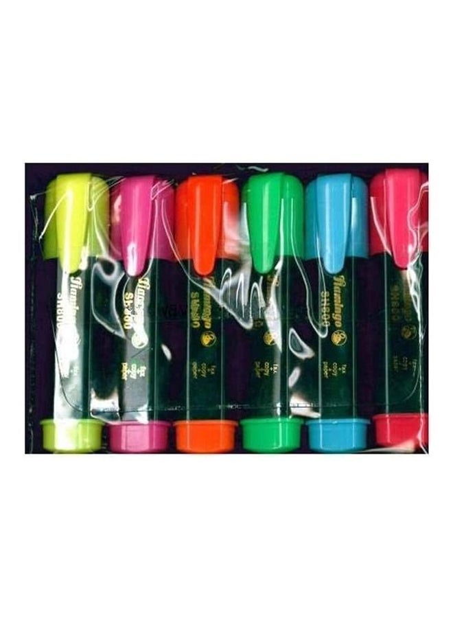 Flamingo 6-Piece  Highlighter Multicolour - Image 2