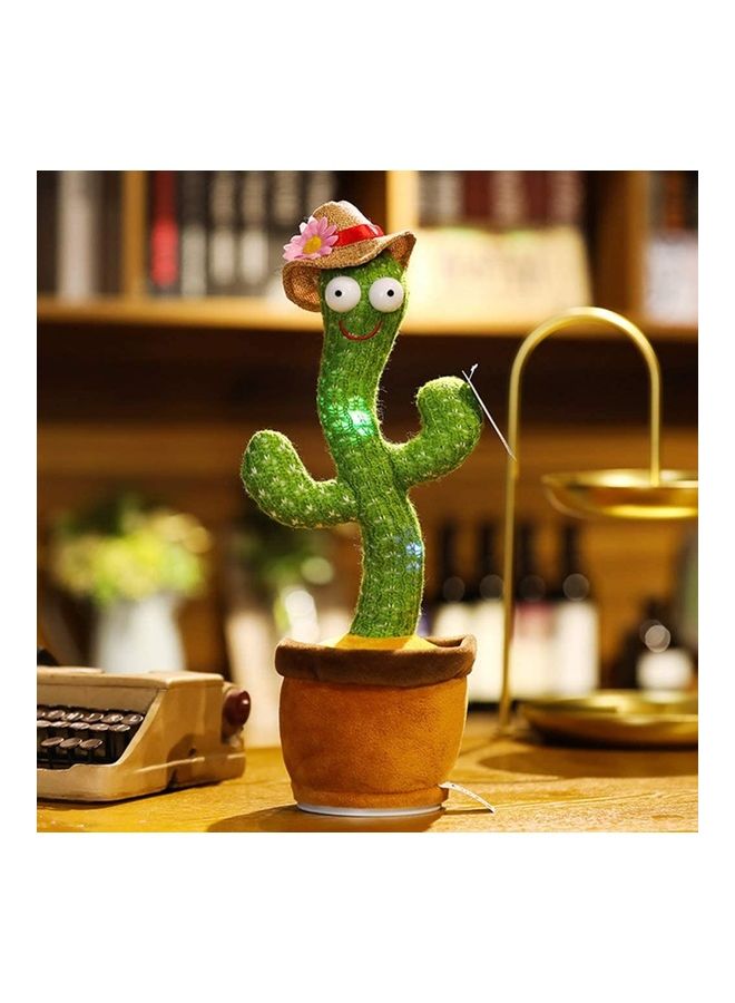 Electric Dancing Cactus Plant Stuffed Toy With Music - Image 3