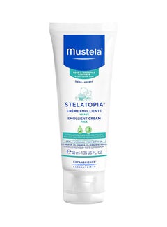 Mustela Baby Stelatopia Emollient Face Cream white/blue 40ml  - Image 1