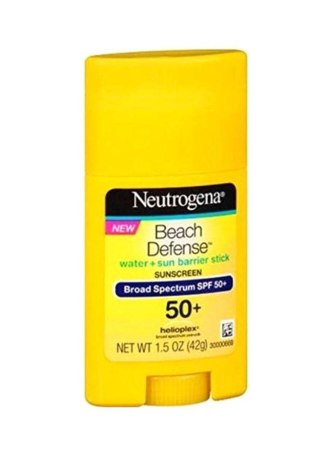 Neutrogena Beach Defense Water Plus Sun Protection Sunscreen Lotion With SPF 50+ Yellow  - Image 1