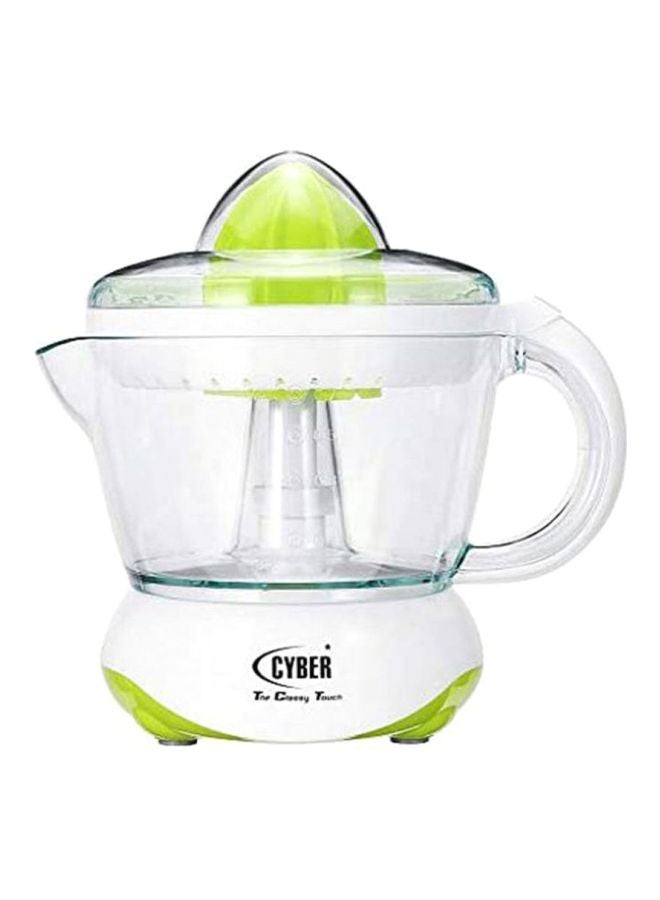 Cyber Citrus Electric Juicer With Capacity Of 700 ml 700.0 ml 25.0 W CYCJ-6017 Clear/White/Green - Image 1