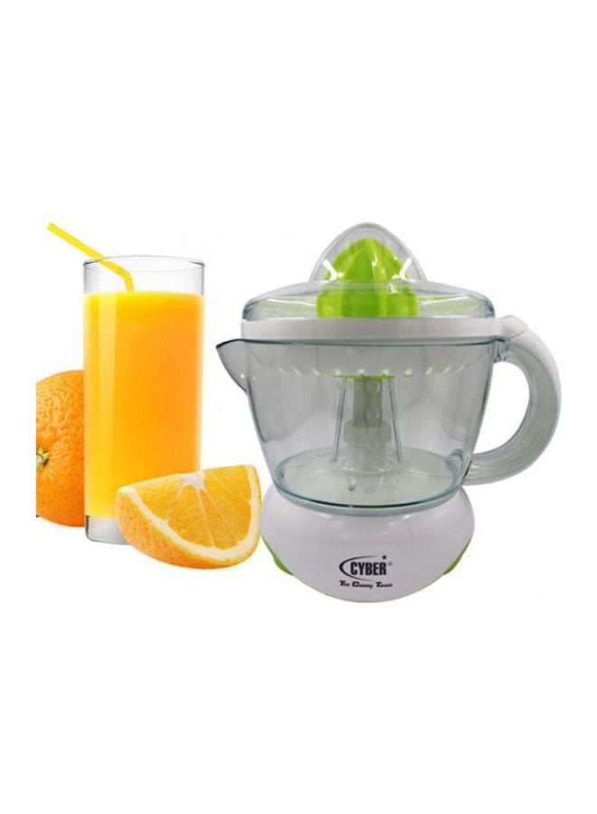 Cyber Citrus Electric Juicer With Capacity Of 700 ml 700.0 ml 25.0 W CYCJ-6017 Clear/White/Green - Image 3
