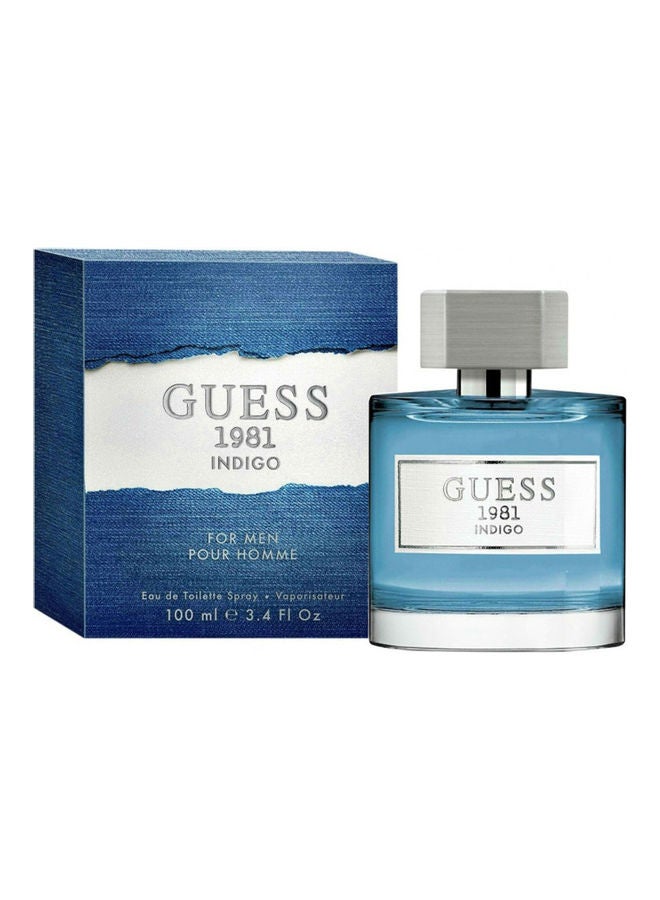 GUESS 1981 Indigo EDT 100ml - Image 1