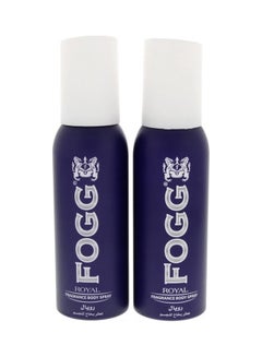 FOGG Pack Of 2 Fragrance Body Spray For Men Royal 120ml 