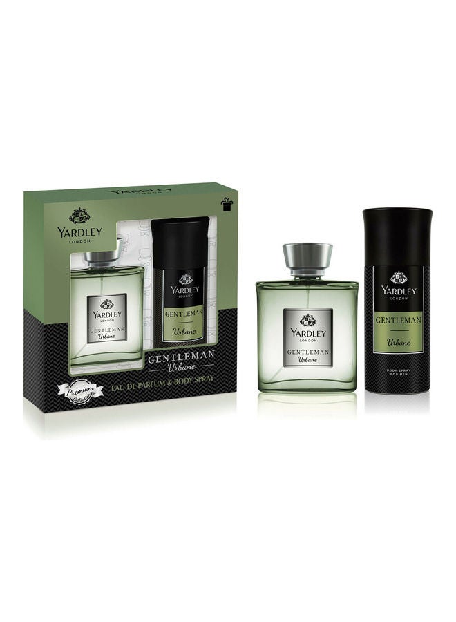 Yardley Gentleman Urbane Eau De Toilette Parfum Plus Deodorant Body Spray 100ml 