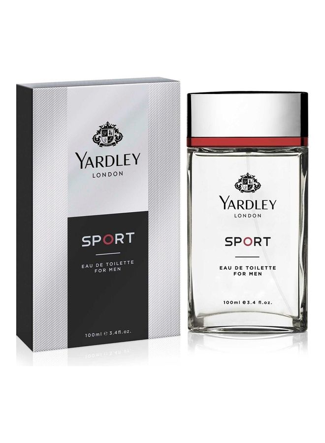 Yardley Sport Eau De Toilette Parfum 100ml - Image 1