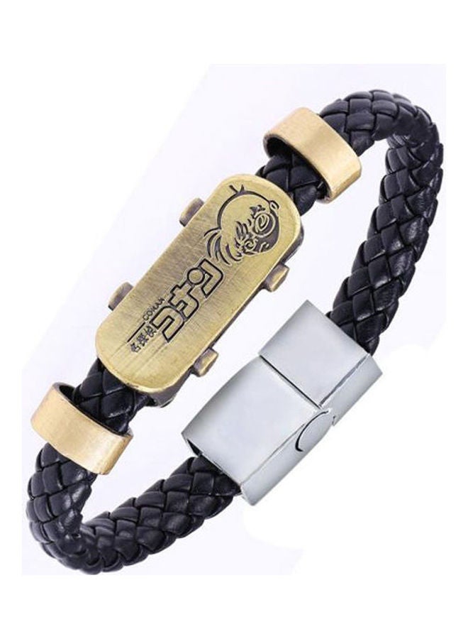Detective Conan Bracelet Fashion Leather Bracelet
