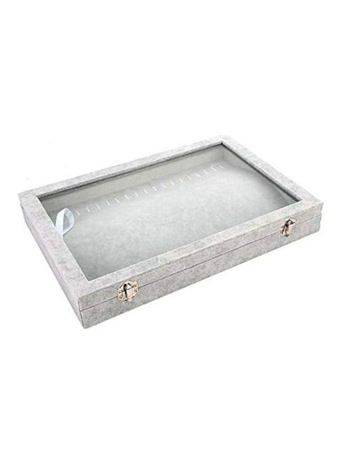 20 Necklaces Jewelry Boxes Organizer Necklace Pendant Jewelry Display Storage Box Holder With Window Ideal Gift Box For Wife Girlfriend