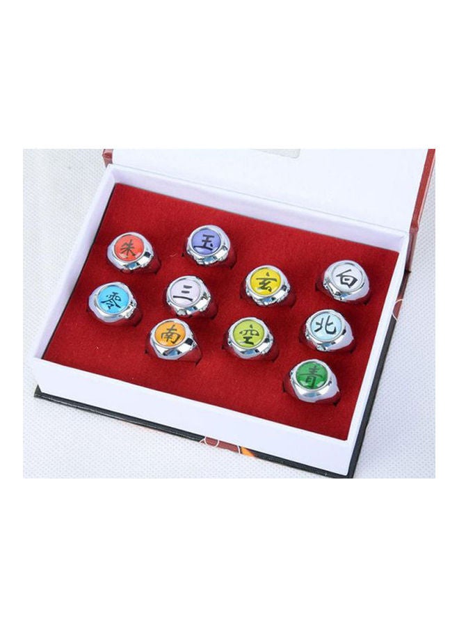 Generic Anime Peripheral Cosplay Naruto Ring Set 
