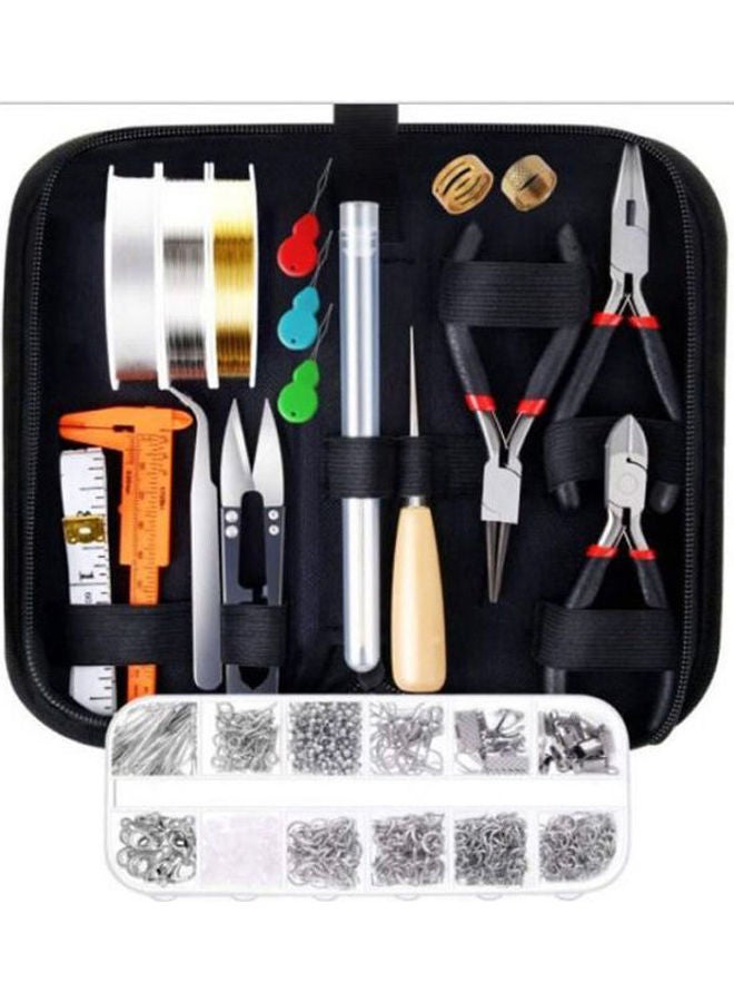 Diy Bracelet Necklace Making Tool Special Zipper Leather Bag Earplug Ear Hook Material