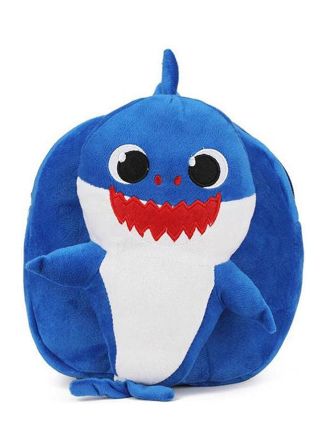 Cartoon Blue Shark Plush Animals Backpack Children Kindergarten Knapsack Soft Light Mini Plush Toys Schoolbags Birthday Gifts 