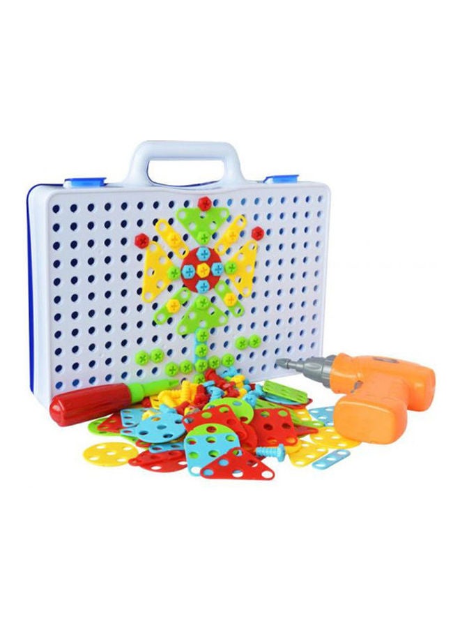 Children Electric Drill Nut Disassembly Match Tool Educational Toys Assembled Blocks Sets Toys For Boys 