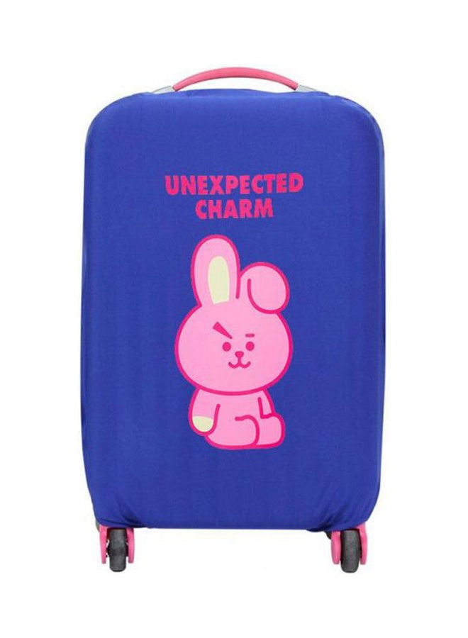 Generic - Bts  Bulletproof Youth League Protective Luggage Cover Waterproof Travel Luggage Cover Suit For 22-24 Inch Case Elastic Suitcase Cover Multicolour - Image 1
