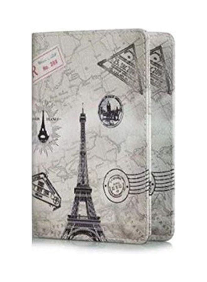 Travel Multifunction Passport Case Cover Id Holder Credit Bag Pu Leather Passport  Protective Sleeve Wallet Multicolour