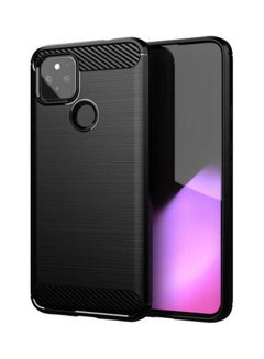 Case For Google Pixel 4A 5G Case, Google Pixel 4A 5G Silicone Cover Case, Stylish Slim&Thin Carbon Fiber Pattern Phone Case For Google Pixel 4A 5G Black
