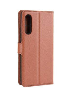 Generic For Samsung Galaxy A90 5G Mobile Case SmA908 Flip Phone Case Lychee Texture Wallet Cover Pink 