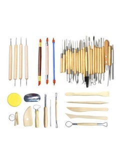 Modeling Clay Pottery Sculpting Tools Carving Tool Set Ball Stylus Dotting Tools, Clay Pottery Modeling Set, Rock Painting Multicolour