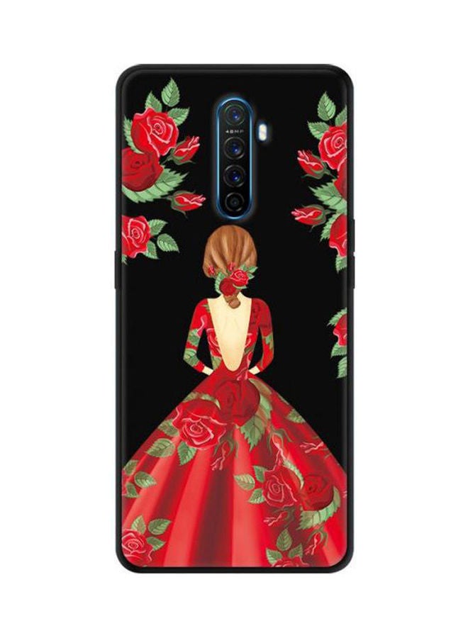 For Oppo Reno Ace Mobile Case Simple Silicone Rose Beauty Drop Protection Cover Multicolour