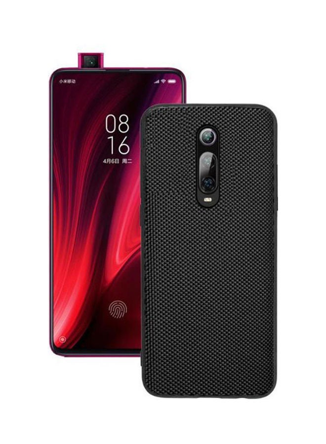 Xiaomi mi K20/K20 Pro Mobile Phone Case Nylon Knit Texture Protect Case Black