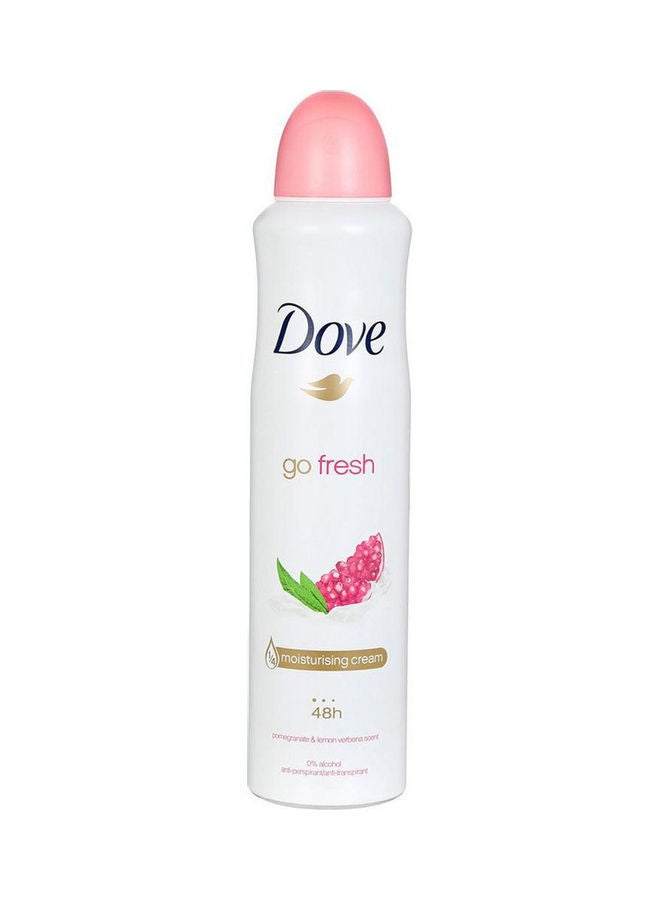 دوف بخاخ مزيل عرق جو فريش مضاد للتعرق بالرمان أبيض 150ملليلتر