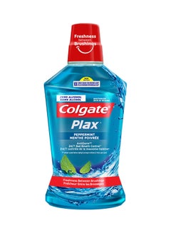 Colgate Plax Peppermint Mouthwash Blue 500ml 