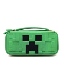 Carrying Case For Nintendo Switch Case - Fit Charger Ac Adapter - With 8 Game Cartridges Hard Shell Travel Switch Pouch For Nintendo Switch Console & Accessories Green