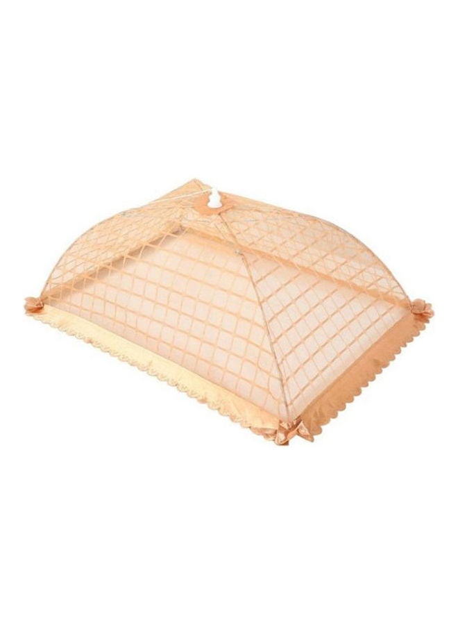Food Cover Tent Mesh Umbrella Organza Net Pop-Up Food Protector From Flies, Bugs And Insect At Picnics, Bbq, Reusable And Collapsible Pink