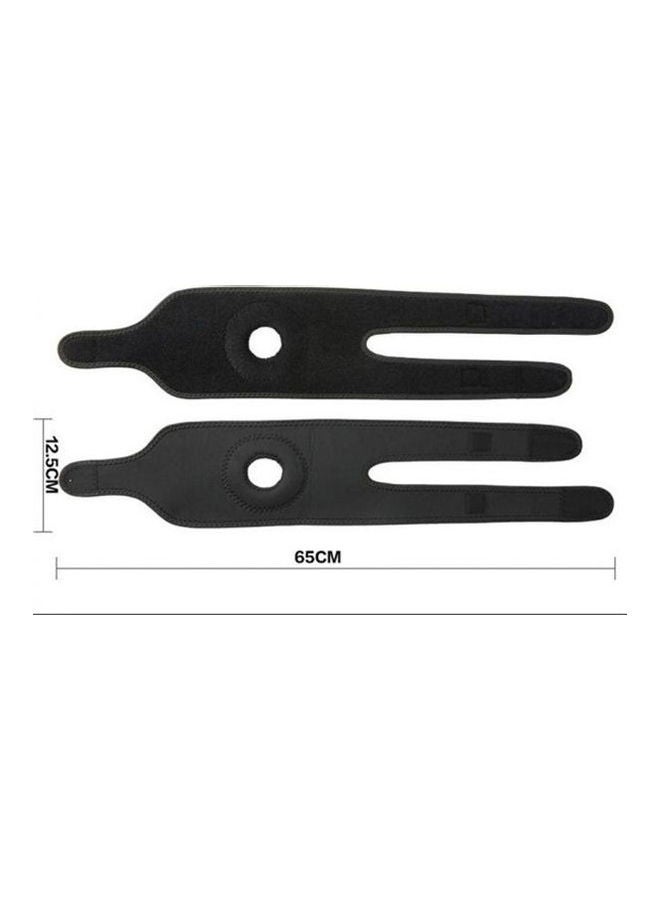 زوج واقيات ركبة مطاطية واحد تقي الركبة  عند لعب كرة القدم والورك عند لعب كرة الطائرة Free Size centimeter - Image 2