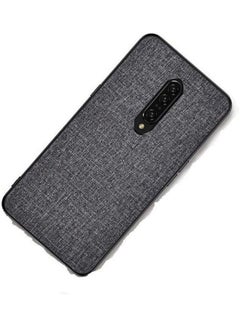 Oneplus 7 Pro Canvas Texture Phone Case Grey
