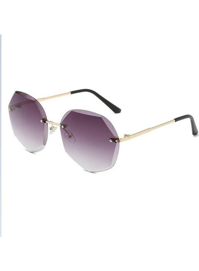 Women's Fashion Cool Sheet Shaped Hexagon Uv400 Polygon Sunglasses