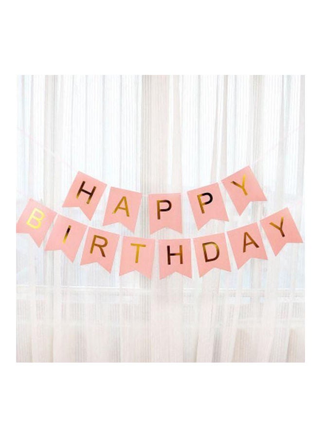 Happy Birthday Letter Pull a Banner Banner Fish Tail Hang a Flag 