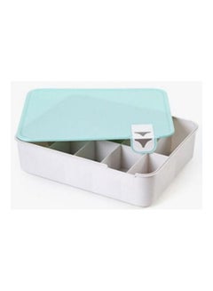 Covered Plastic Underwear Storage Box Ten Plaid Socks Underwear Storage Multicolour